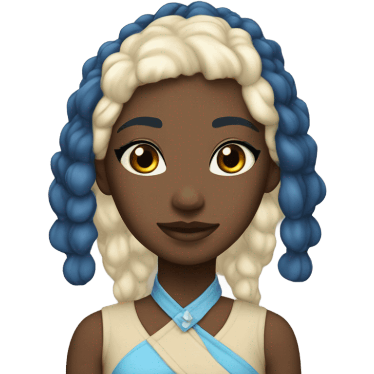 Blue and cream Layla’s pd2 emoji