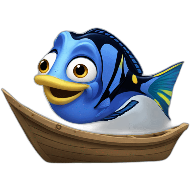 dory being hype emoji