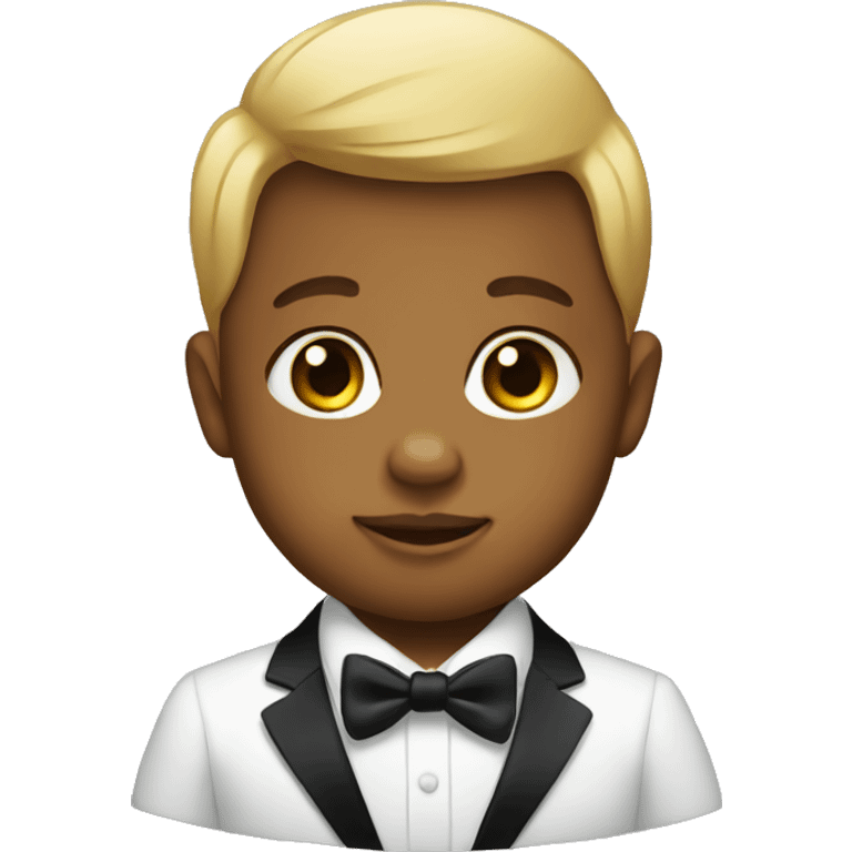 baby in tuxedo emoji