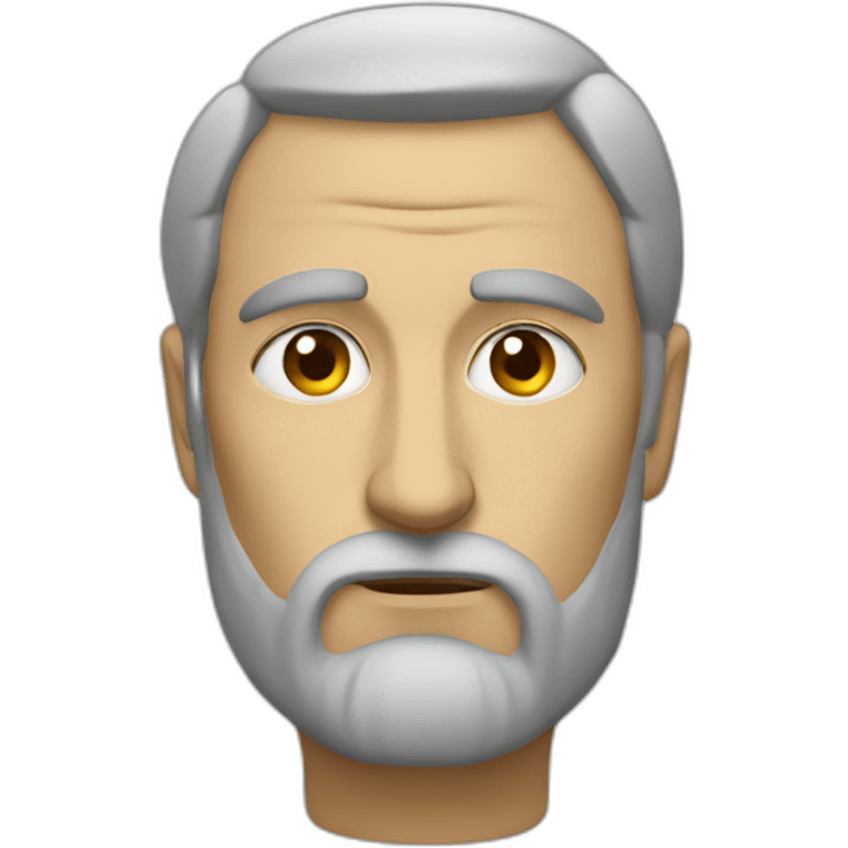 Stoic man emoji