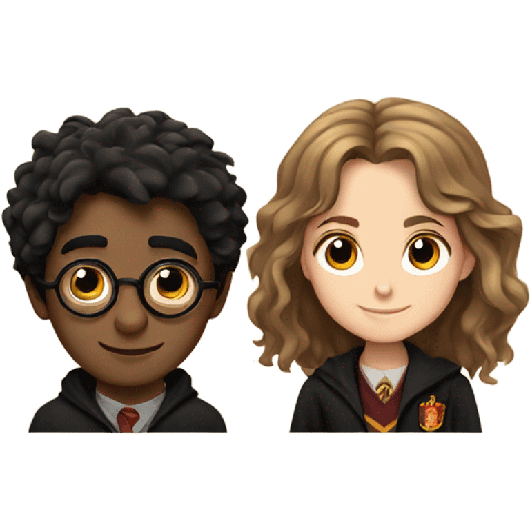 harry potter and hermione emoji