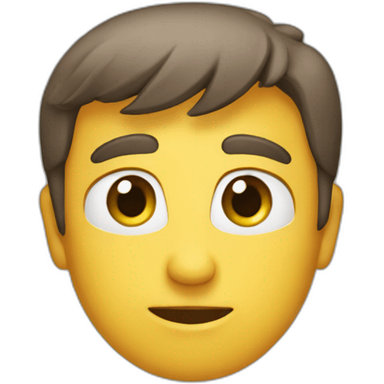 i-see-you-looking-behind-back emoji