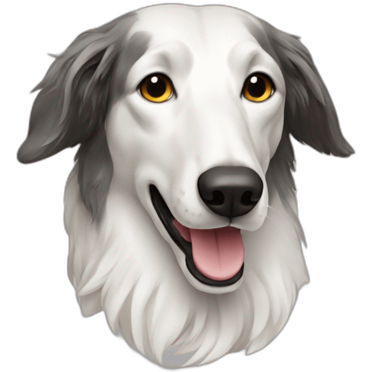 Russian borzoi emoji