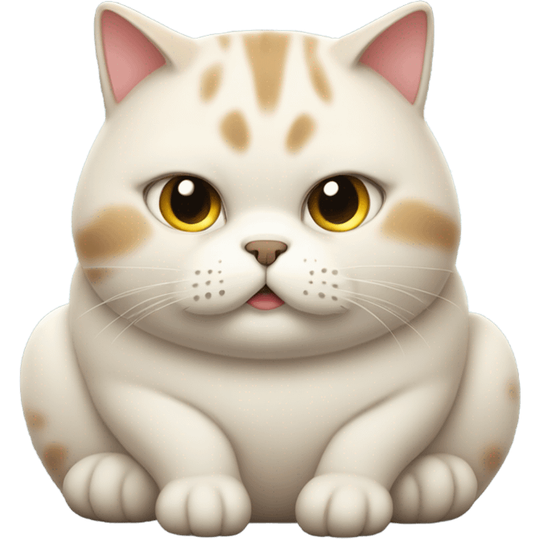 Realy fat cat emoji