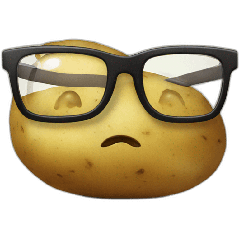 Potatoes in glasses emoji