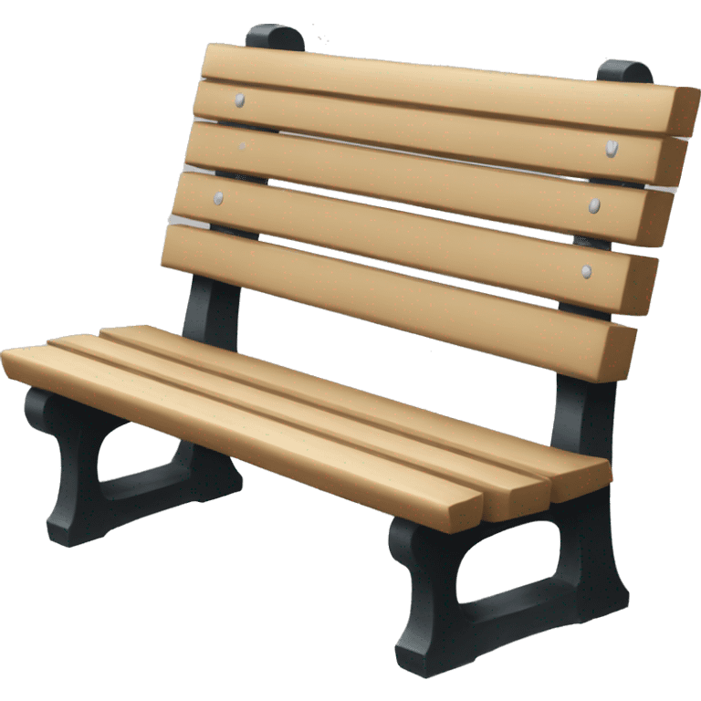 park bench emoji