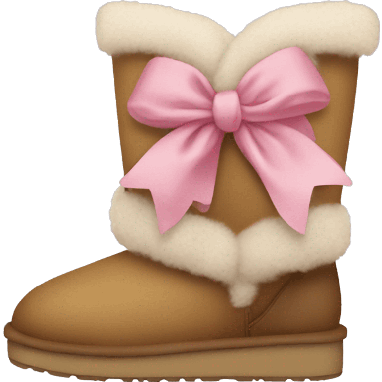 Cute uggs with bows emoji