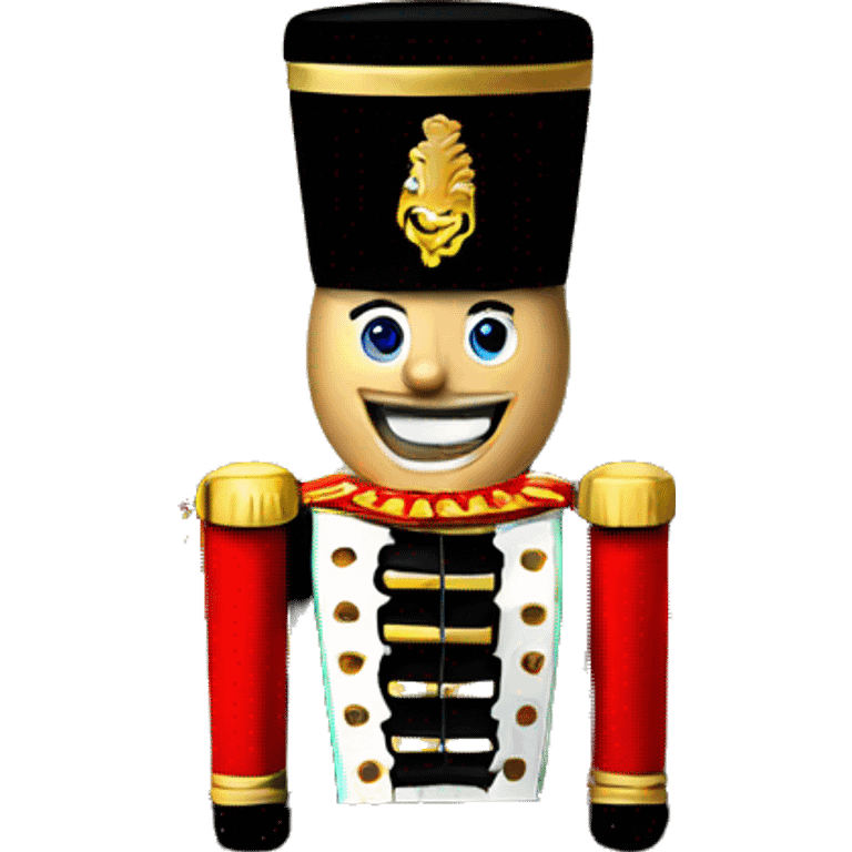 nutcrackers on top of a fireplace  emoji