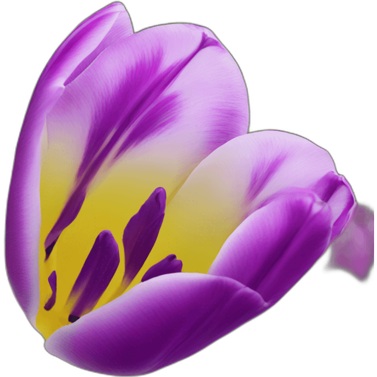 tulipe-purple emoji