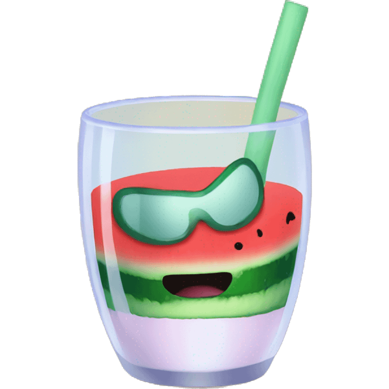 Ninja-blender-watermelon juice  emoji