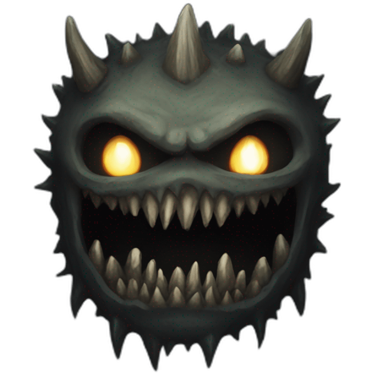 Dark Souls scary monster emoji