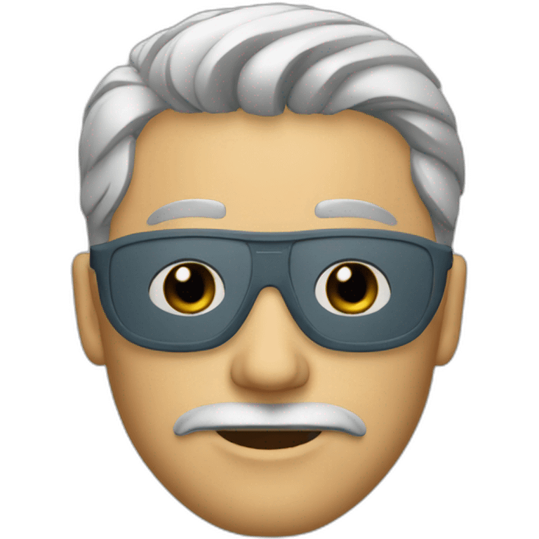 John kramer with a mask emoji