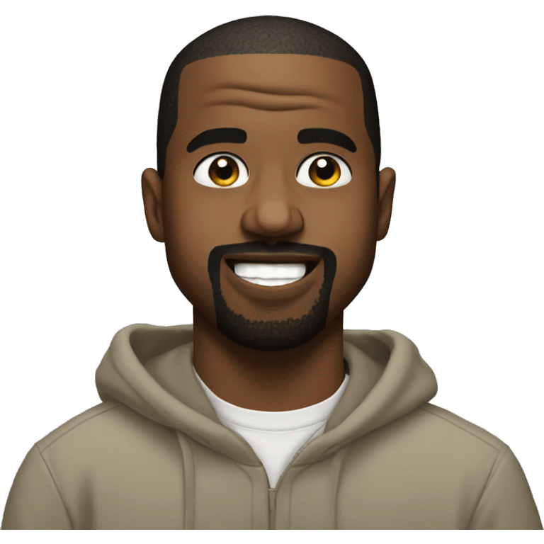 kanye west laughy emoji