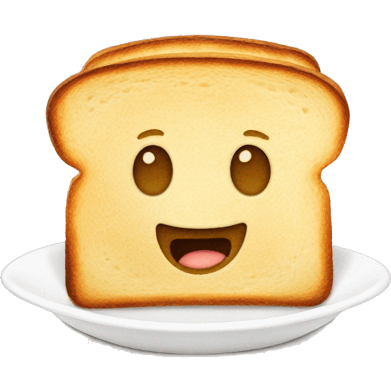 Toast box breakfast emoji