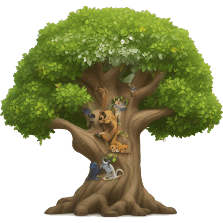 Disney parks animal kingdom tree of life  emoji