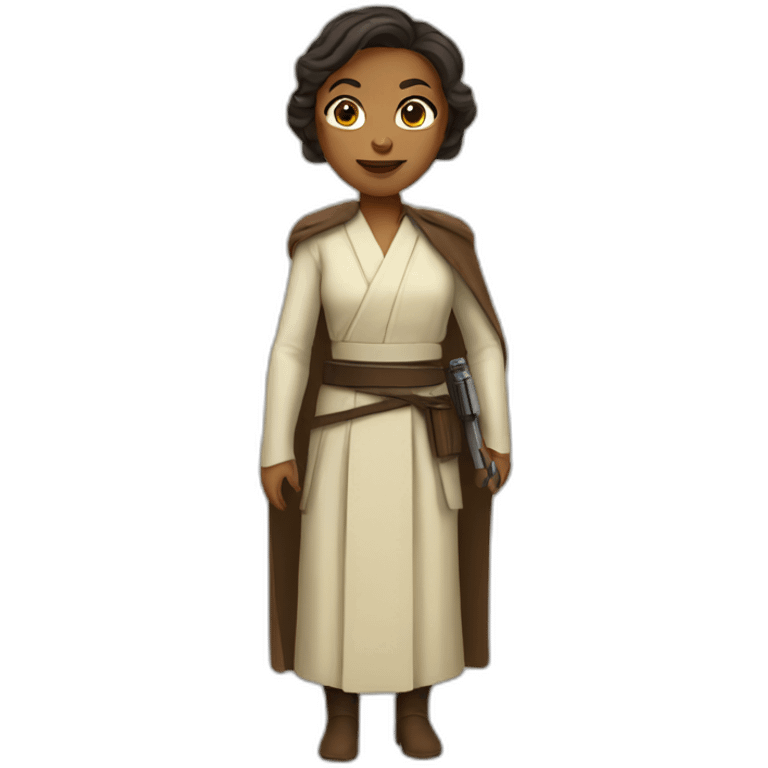 jedi lady emoji