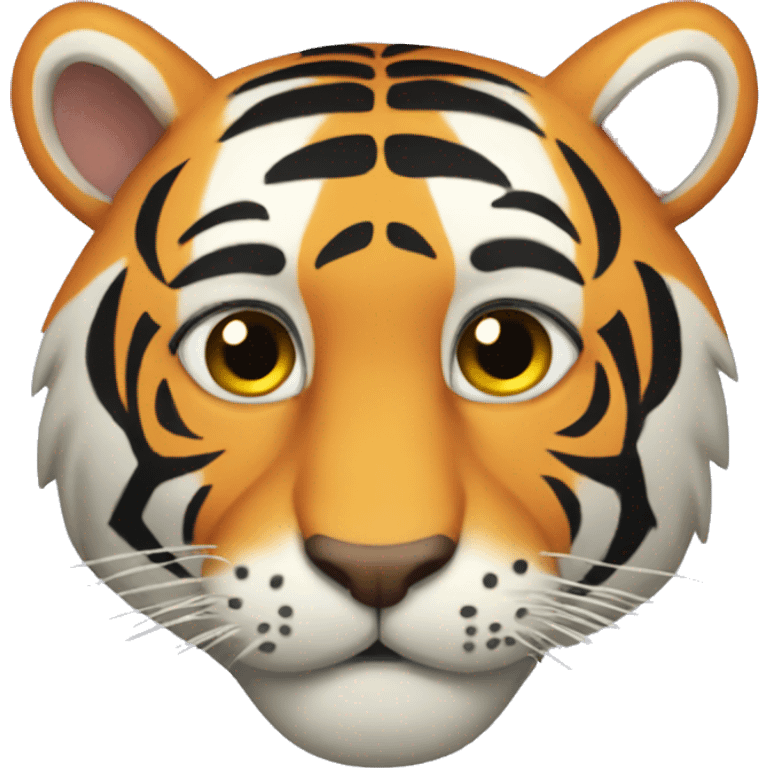 Tiger wink emoji