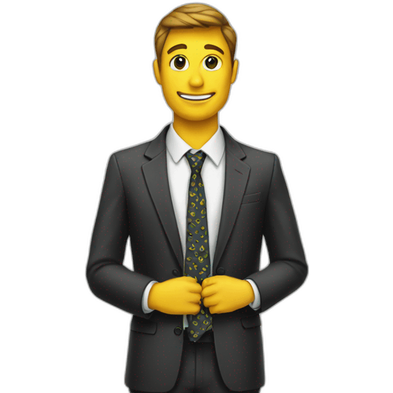 Advocate tie emoji