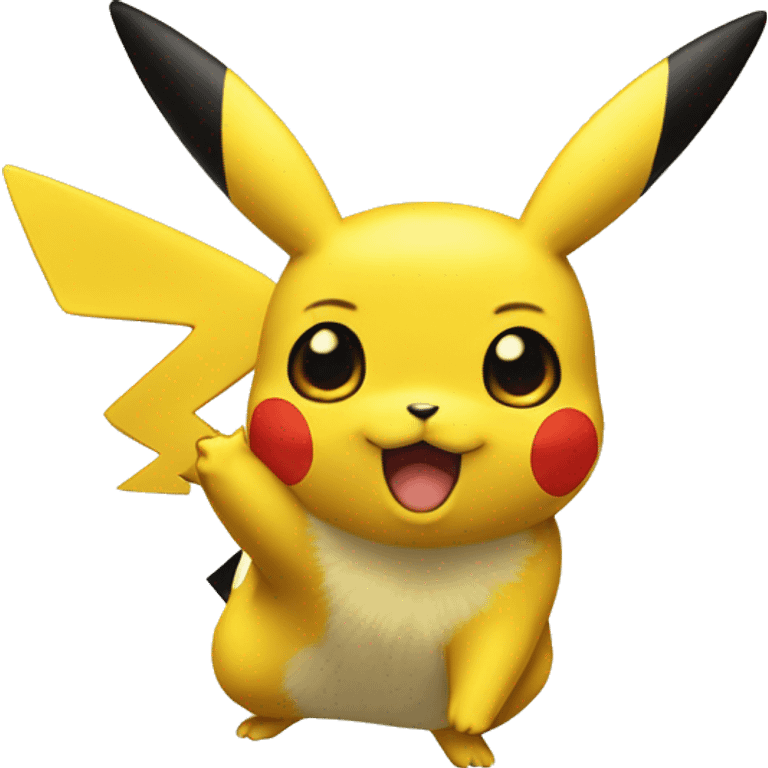 pikachu clin d'oeil emoji