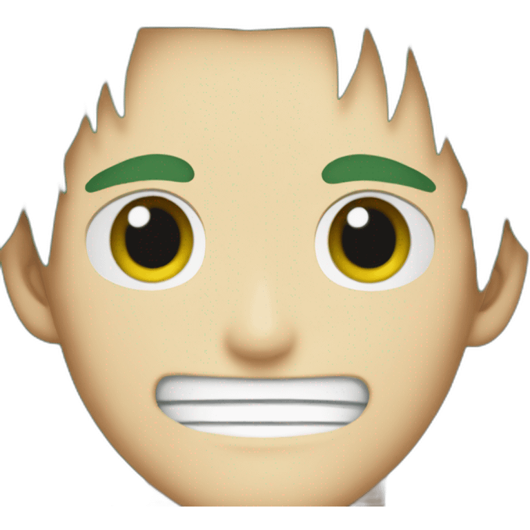 Zoro of one piece emoji