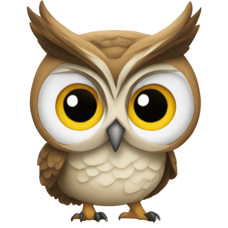 owl with heels  emoji