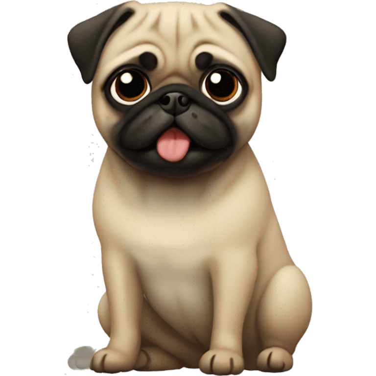 Pug emoji