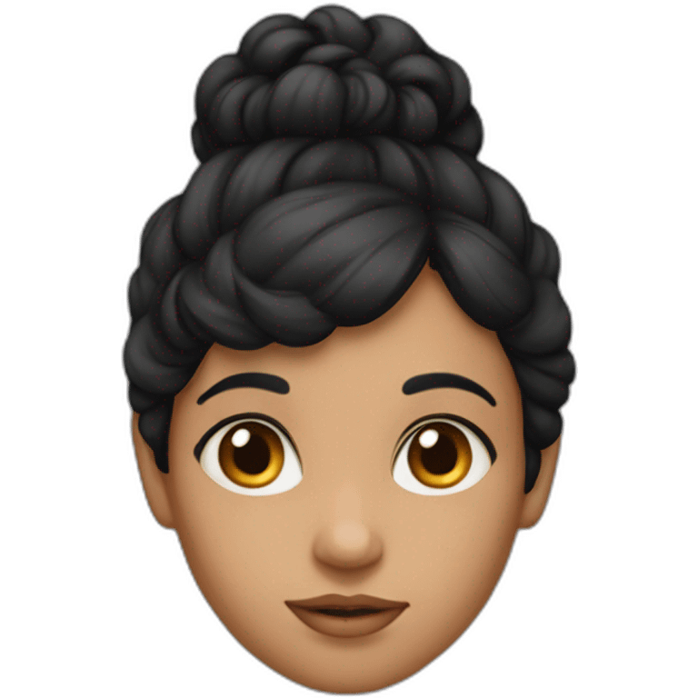 blackhair georgian girl emoji