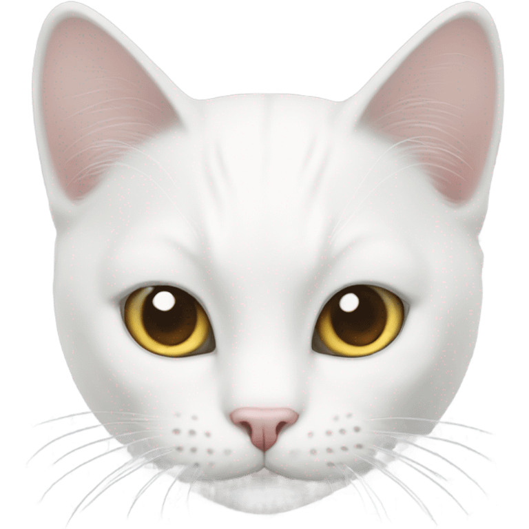 White cat emoji