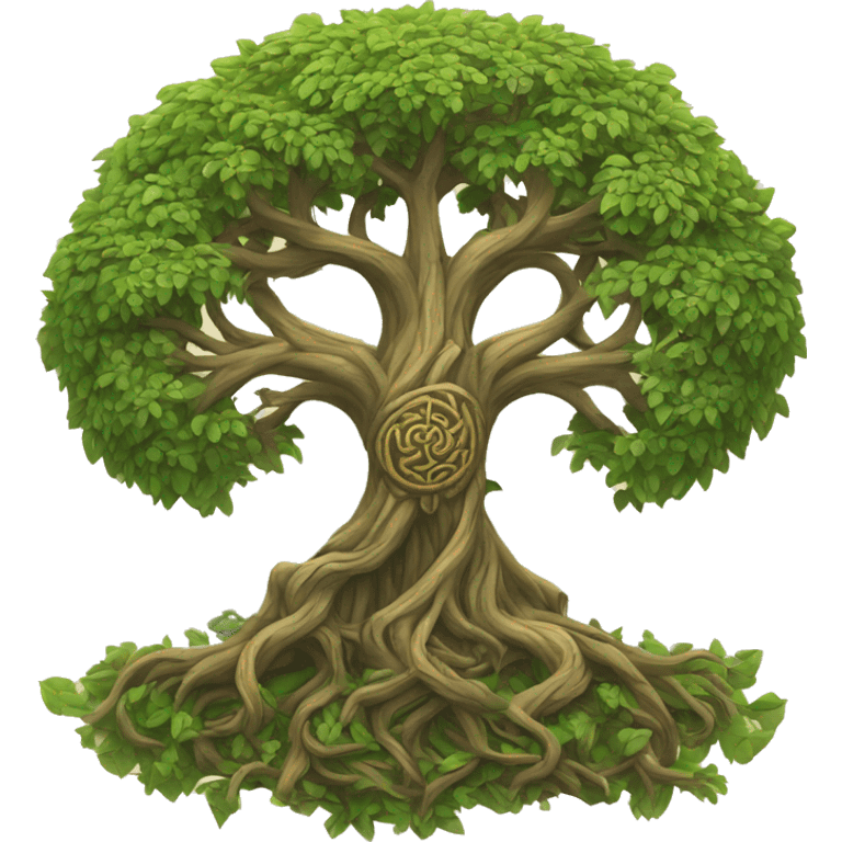 Viking style tree of Life  emoji