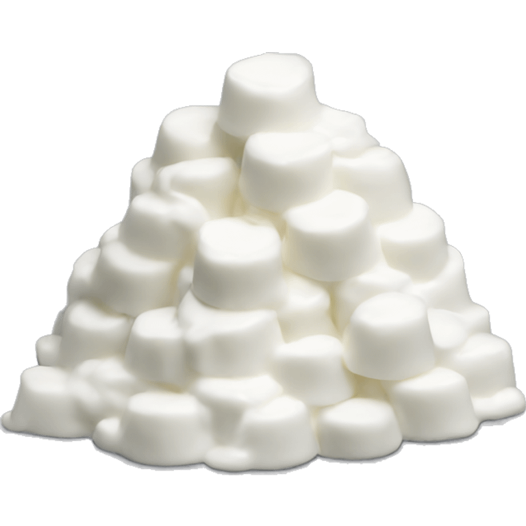 Pile of yogurt emoji