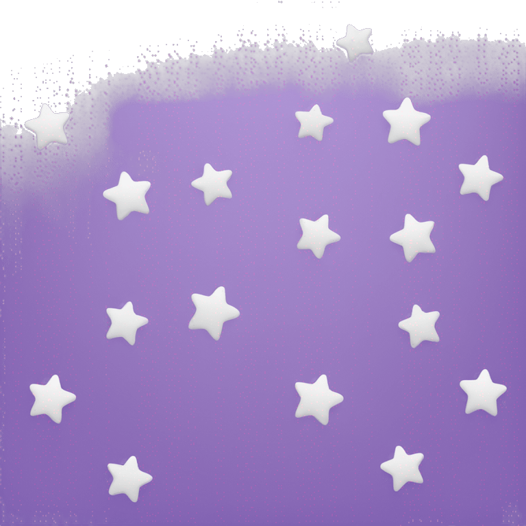 purple square background with a white star emoji