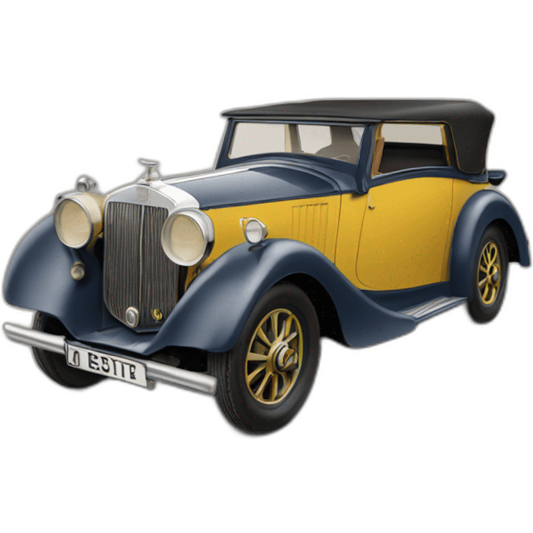 Voiture Talbot resente emoji