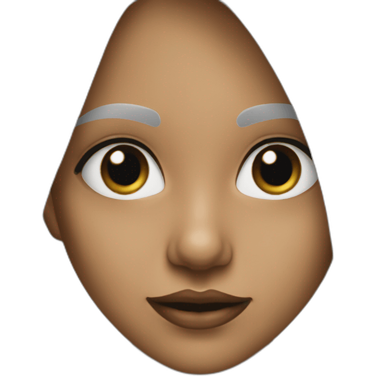 fille cœur dans les yeux emoji