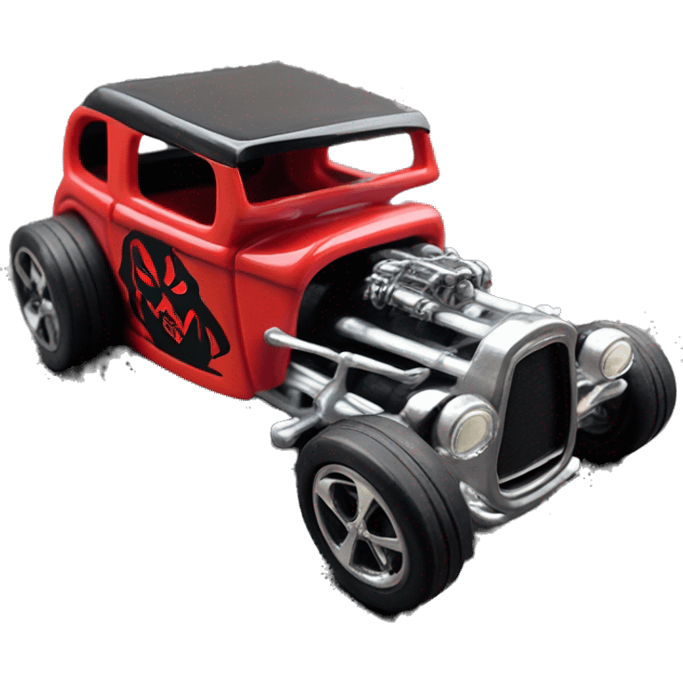 Darth Maul Hot wheels Bone Shaker street rod emoji