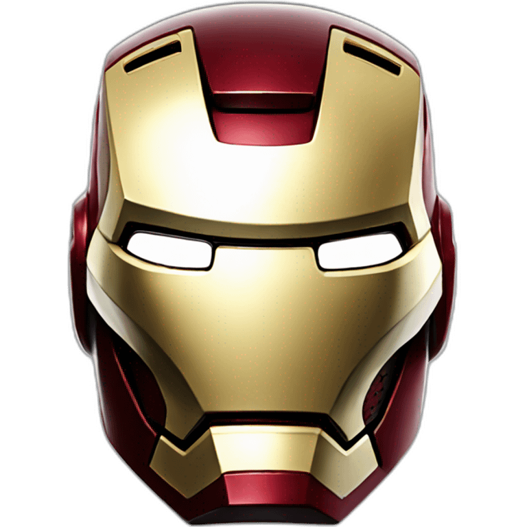 Iron man helmet emoji