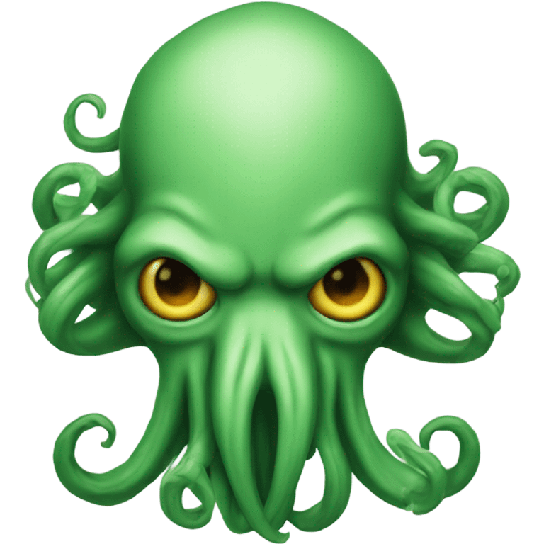 Cthulhu hair  emoji