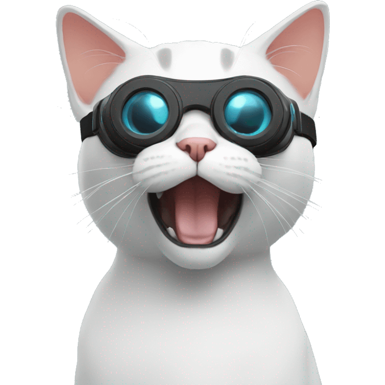 VR cat emoji