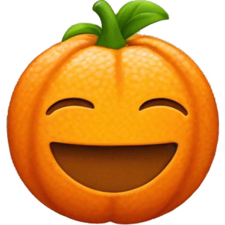 Orange Leo symbol  emoji