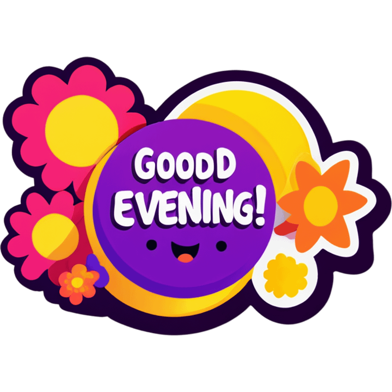 GOOD EVENING! emoji