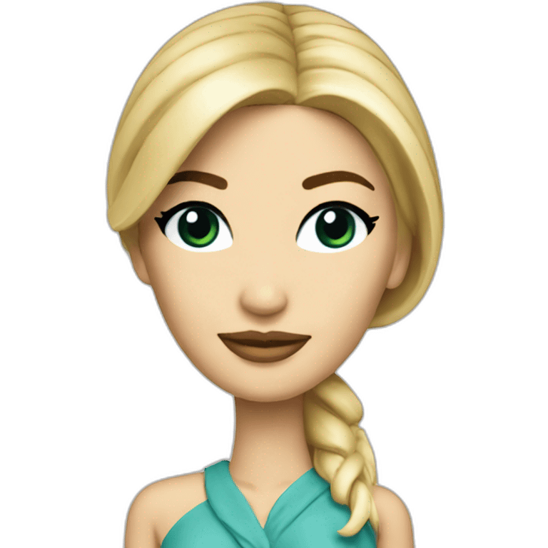 Flirty ivanka trump tall figurine emoji