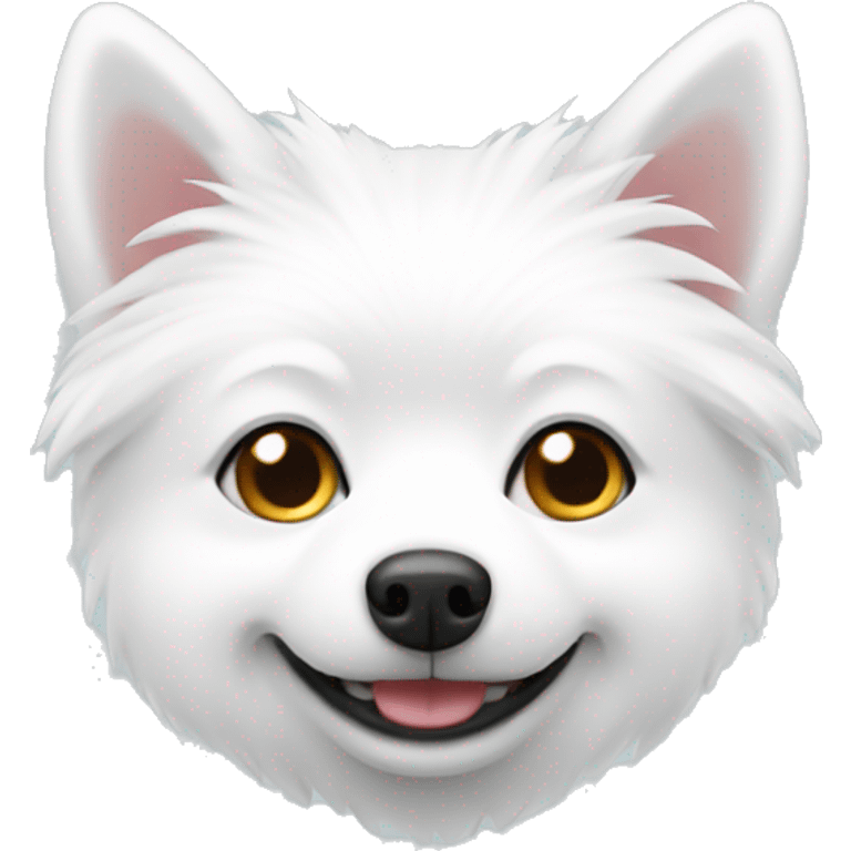 white spitz emoji