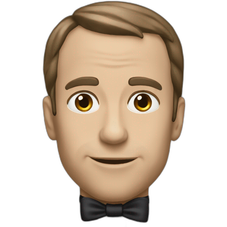 Macron tous nue emoji