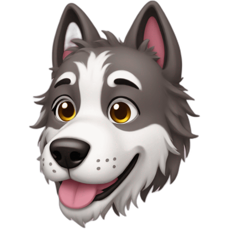 fursuit of dog emoji