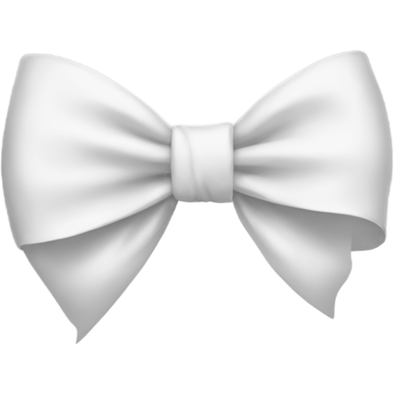 white bow emoji