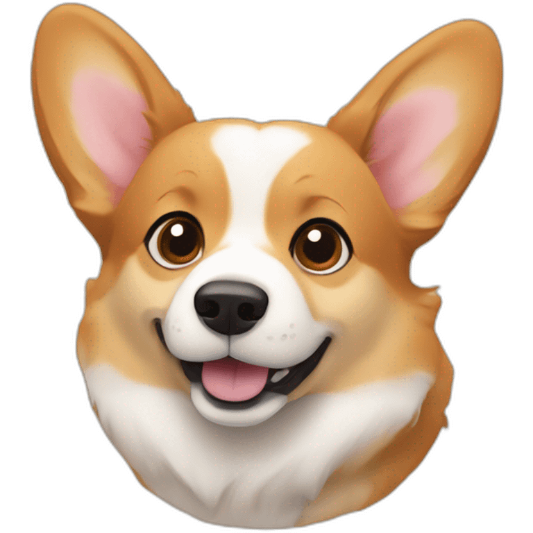 Corgi dog new year emoji