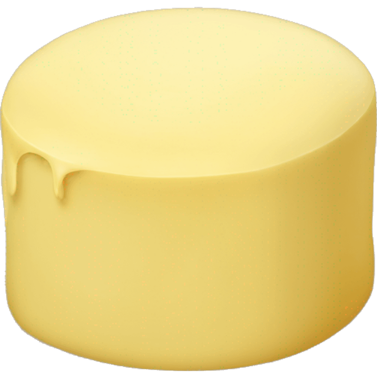 Sphere of butter emoji