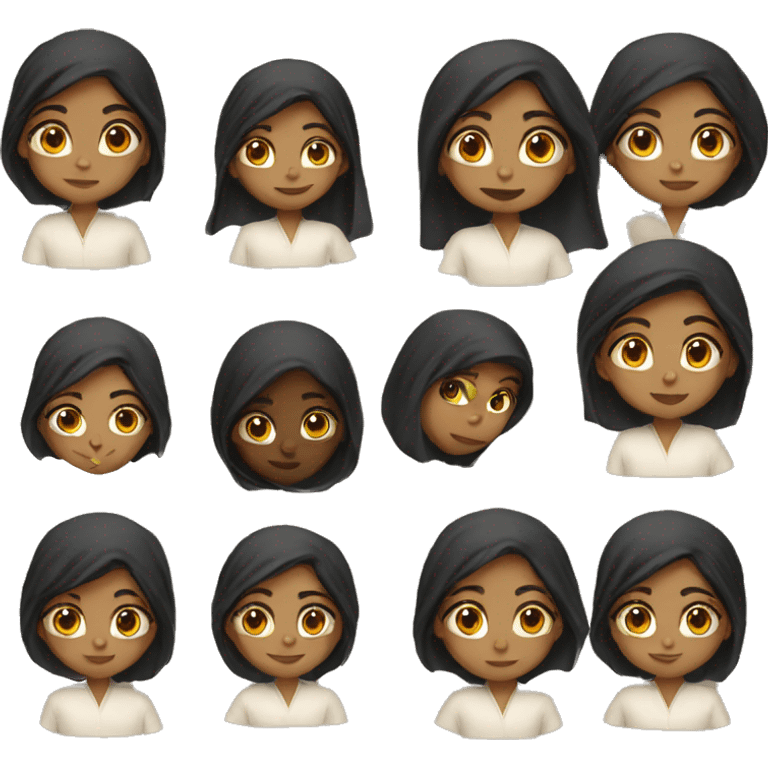 Saudi girl emoji