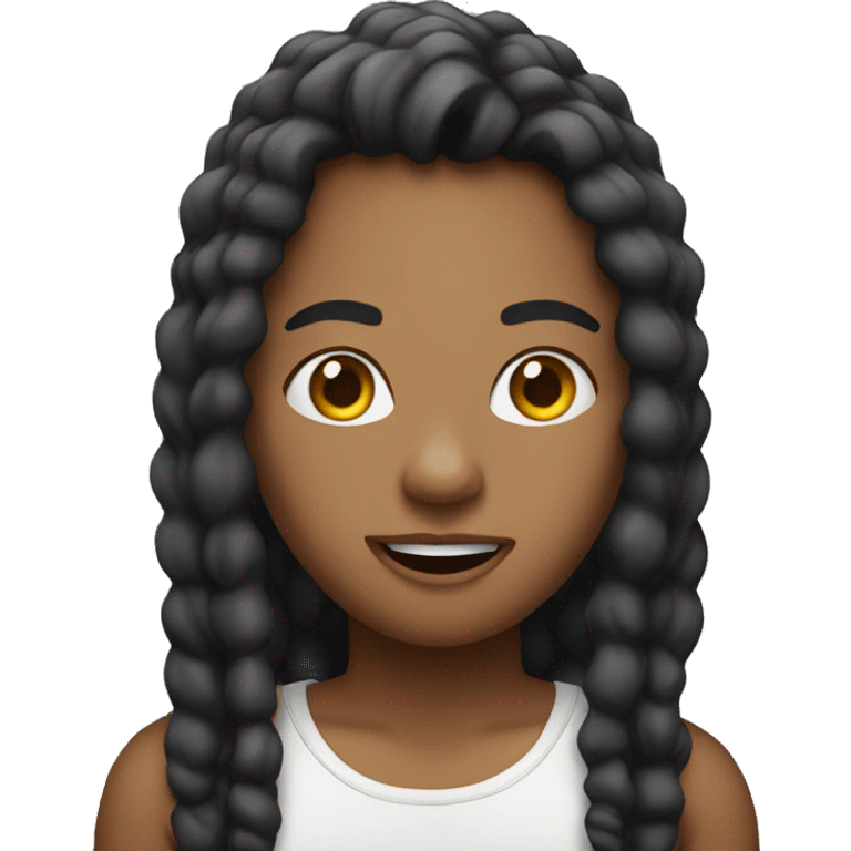 A singer emoji