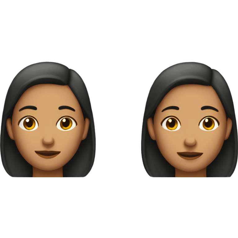 Left one is a chihaua right one is a woman emoji