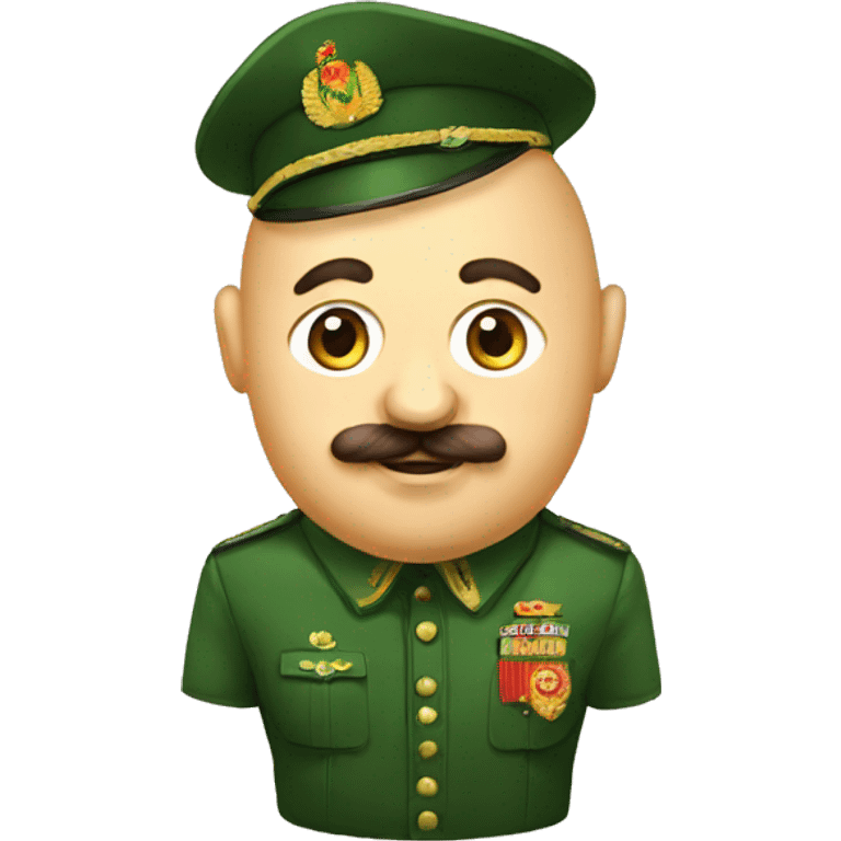 Lukashenko and potato emoji